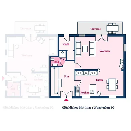 Prázdninový dům Reethus Gluecklicher Matthias Hausteil Waasterlun